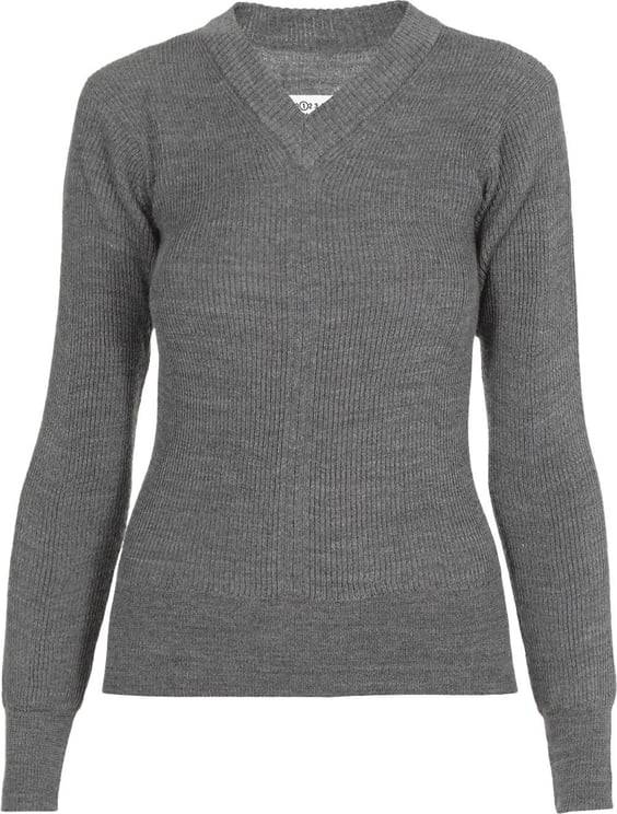 Maison Margiela Sweaters Medium Grey Gray