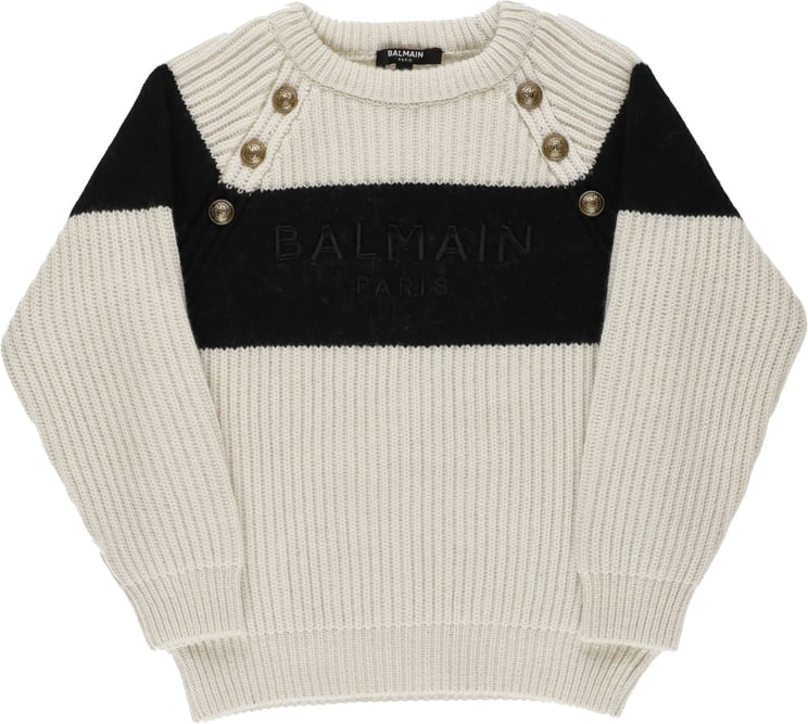 Balmain Sweaters White Neutral