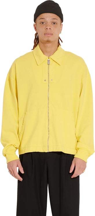 Zip-Front Cotton Jacket