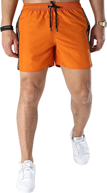 Emporio Armani Boxer Beachwear Ochre Oranje