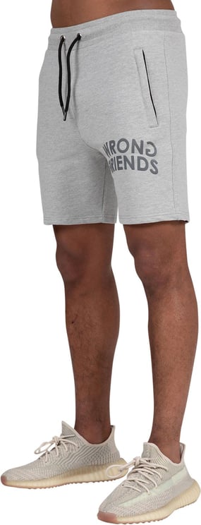 Wrong Friends Orlando shorts grijs Grijs