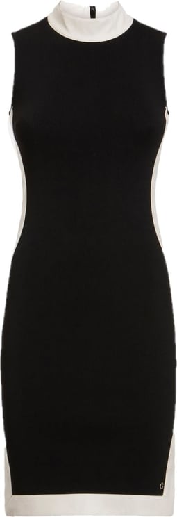Laurie Colorblock Dress Dames Black