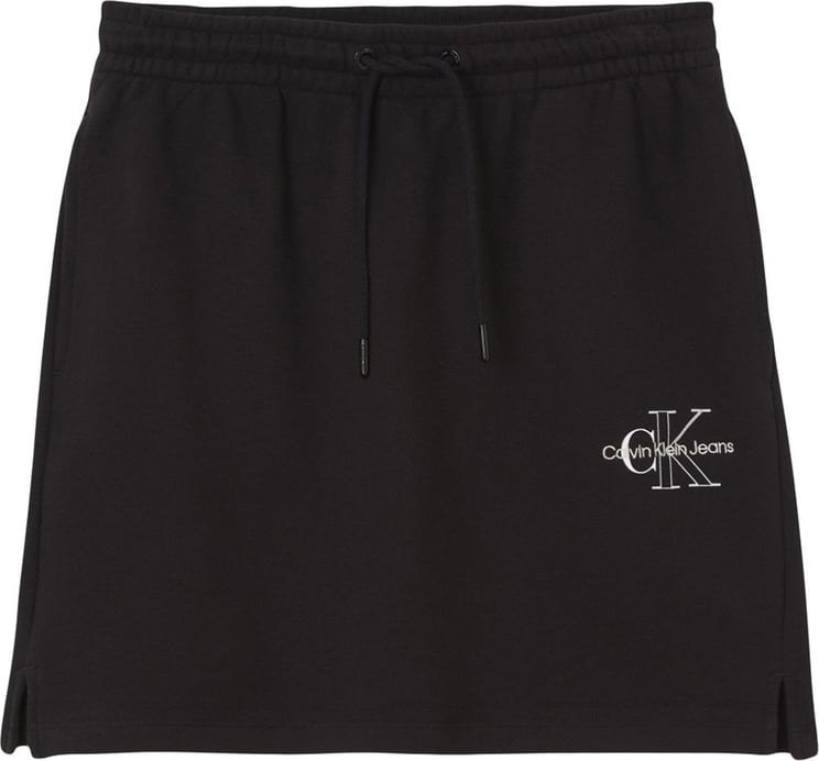 Calvin Klein Skirt Woman Two Tone Monogram J20j218726.beh Black