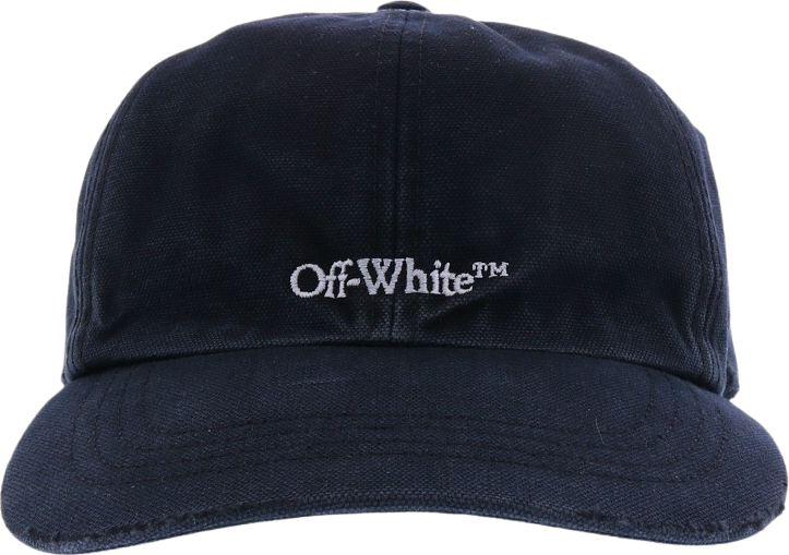 OFF-WHITE Bookish Ow Baseball Cap Black Zwart