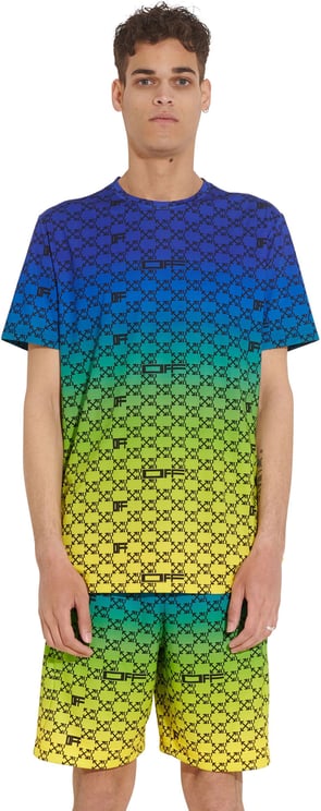 Monogram-Print Short-Sleeve T-Shirt
