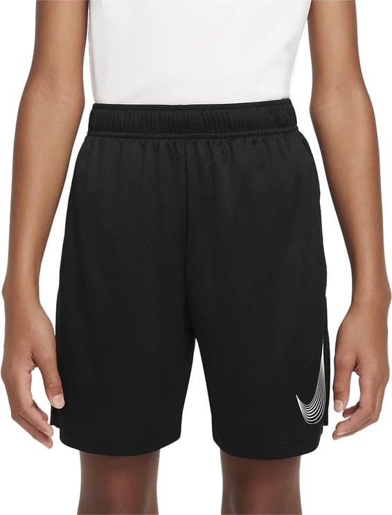 Nike Dri-fit Trainingsshort Jongens Zwart Zwart