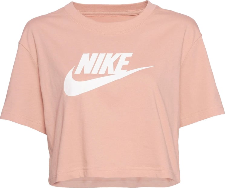Nike T-shirt Woman Crop Bv6175 609 Roze