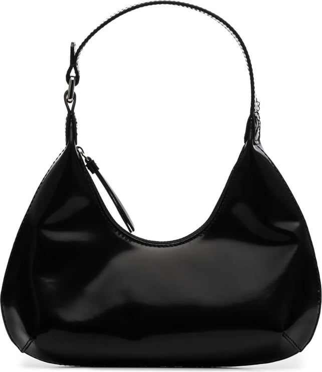 Baby Amber Bag Black Semi Patent Leather