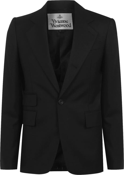 Vivienne W Classic Jacket Black Zwart