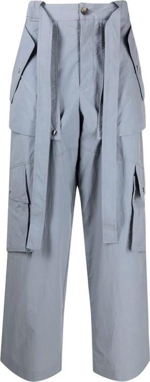 Kenzo Large Cargo Pant Pearl Grey Grijs