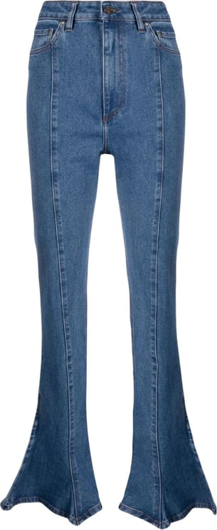 Y-project Classic Trumpet Jeans Navy Blauw