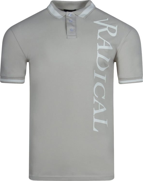 Radical Polo - Light Grey/white Gray