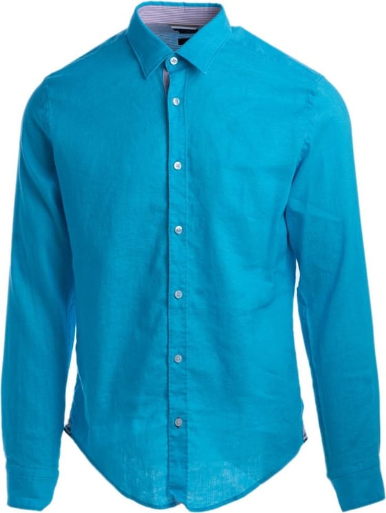 Hugo Boss Shirts Blue Blauw