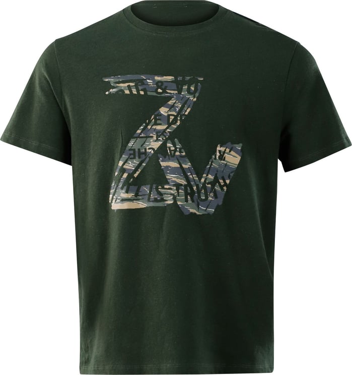 Zadig et Voltaire Zadig & Voltaire Shirts & Polo's Tommy New ZV Bl Groen