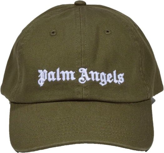 Palm Angels Hats Green Groen