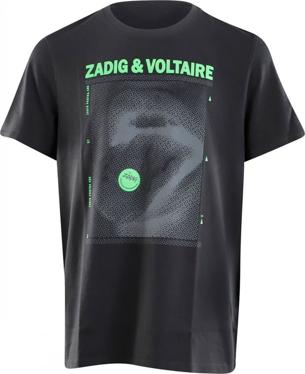 Zadig et Voltaire Zadig & Voltaire Shirts & Polo's Ted HC Photopri Grijs
