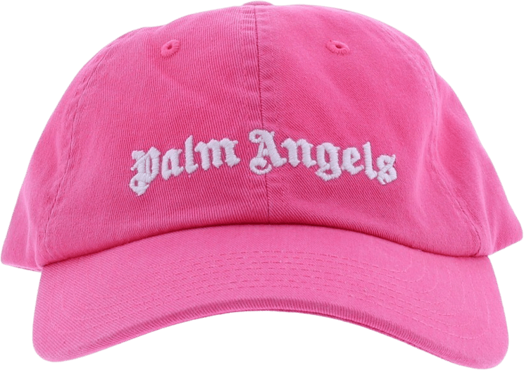 Palm Angels Classic Logo Cap Baby Pink Wh Roze