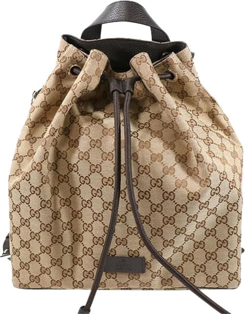 Gucci Gucci Backpack Beige Man Fabric Original GG Mod.449175 KY9MN 9790 Bruin