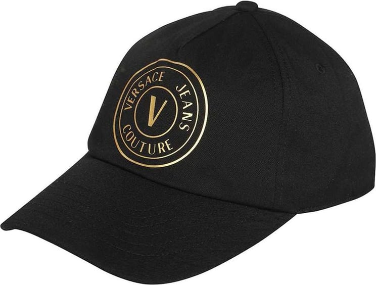 V-emblem Black Baseball Cap Black