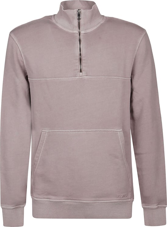 Michael Kors Garment Dye Logo Sweatshirt Grey Grijs
