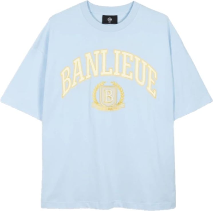 Banlieue Crest T-Shirt Senior Light Blue