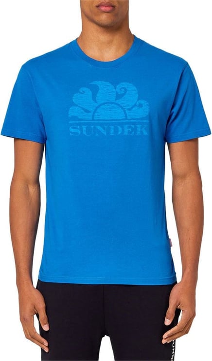New Simeon T-shirt Heren Blauw