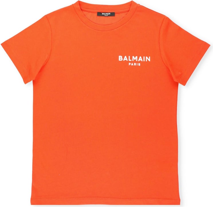 Balmain T-shirts And Polos Orange Neutraal