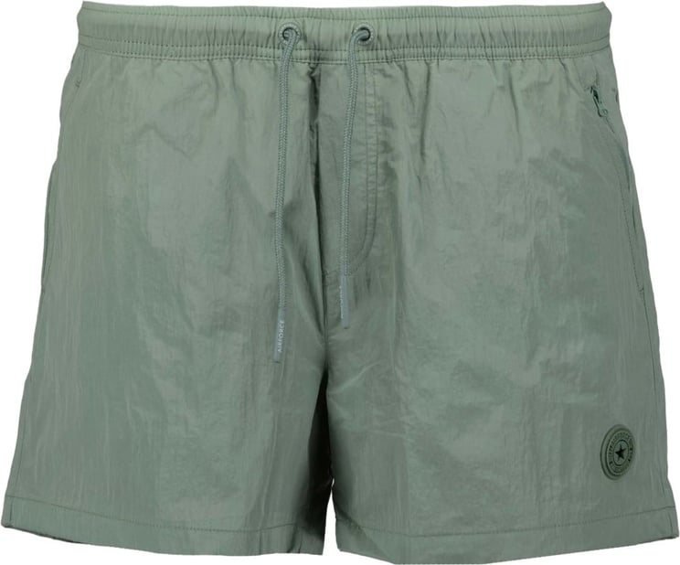 Airforce Waxed Crincle Swimshort Lily Pad Divers