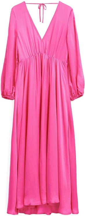 Essential Antwerp Essentiel Antwerp Boggos Fluo Pink Long Dress Pink Roze