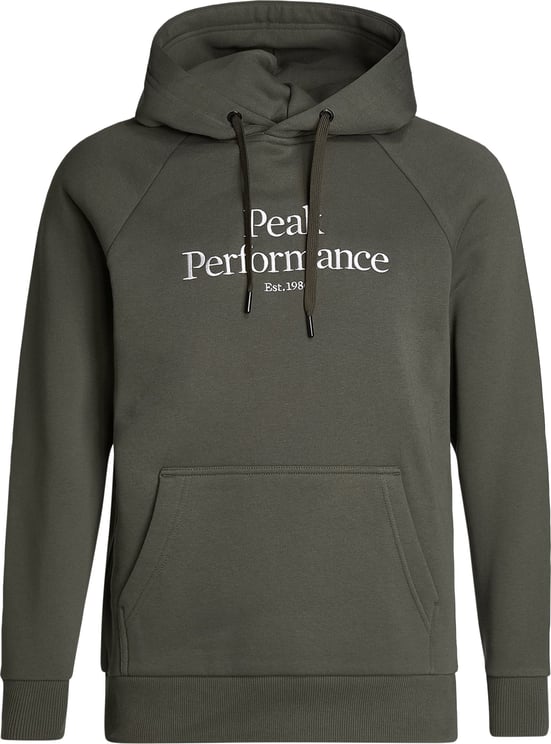 Peak Performance Knitwear Original Hood M Groen