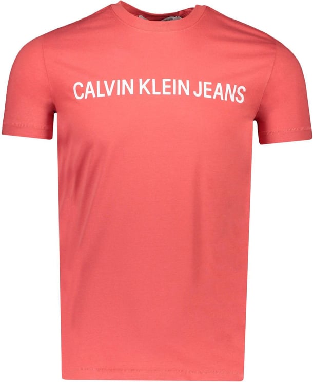 Calvin Klein T-shirt Rood Red