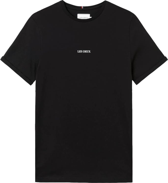 Les Deux Lens T-shirt Black Zwart