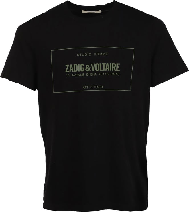 Zadig et Voltaire Zadig & Voltaire Shirts & Polo's Ted Blason Zwart