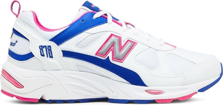 New Balance 878 White/pink Sneakers Wit