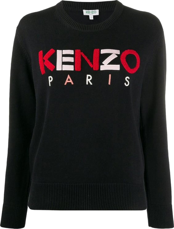 Kenzo Paris Logo Sweater Zwart