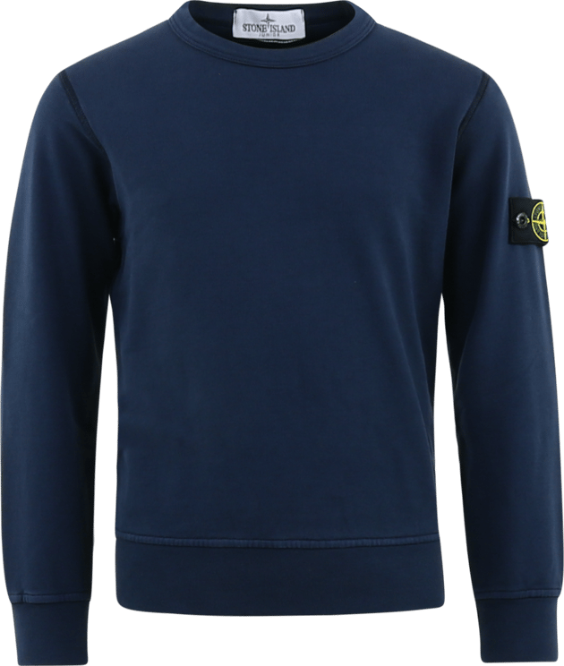 Stone Island Junior Sweat-Shirt Blauw