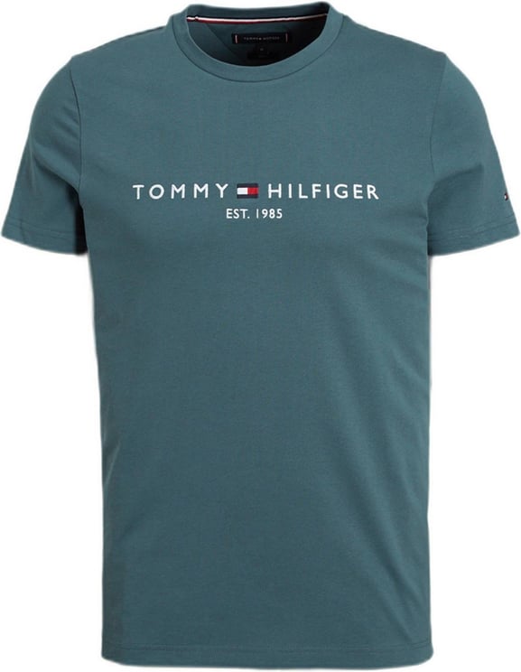Tommy Hilfiger T-Shirt Blauw Blauw