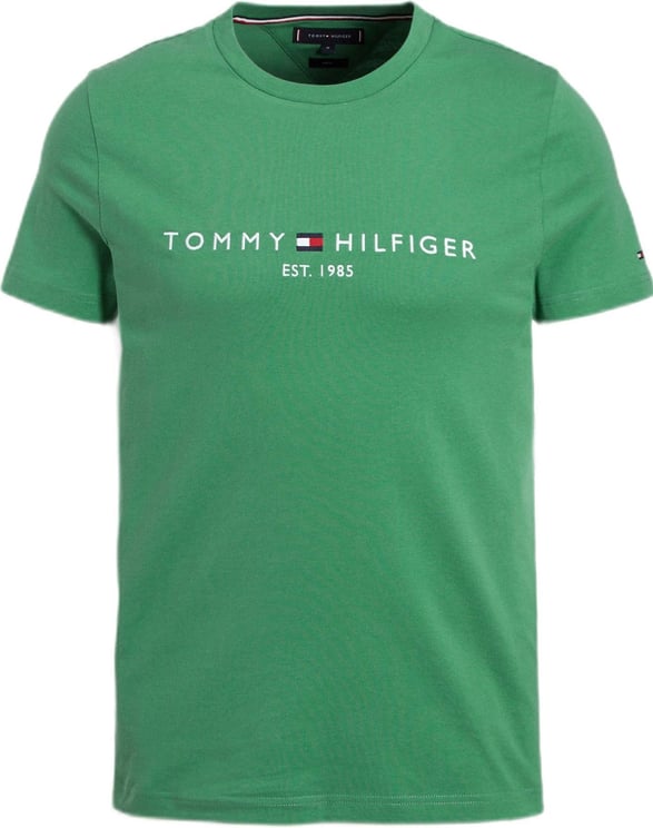Tommy Hilfiger T-Shirt Groen Groen
