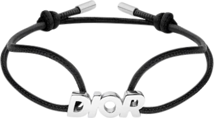 Dior Bracelet logo cordon Metallic