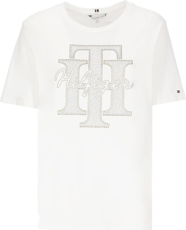 Tommy Hilfiger T-shirts And Polos White Neutraal