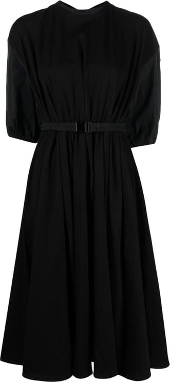 Moncler Dresses Black Zwart