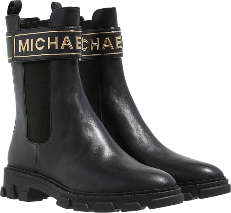 Michael Kors Ridley Strap Chelsea Boots Zwart