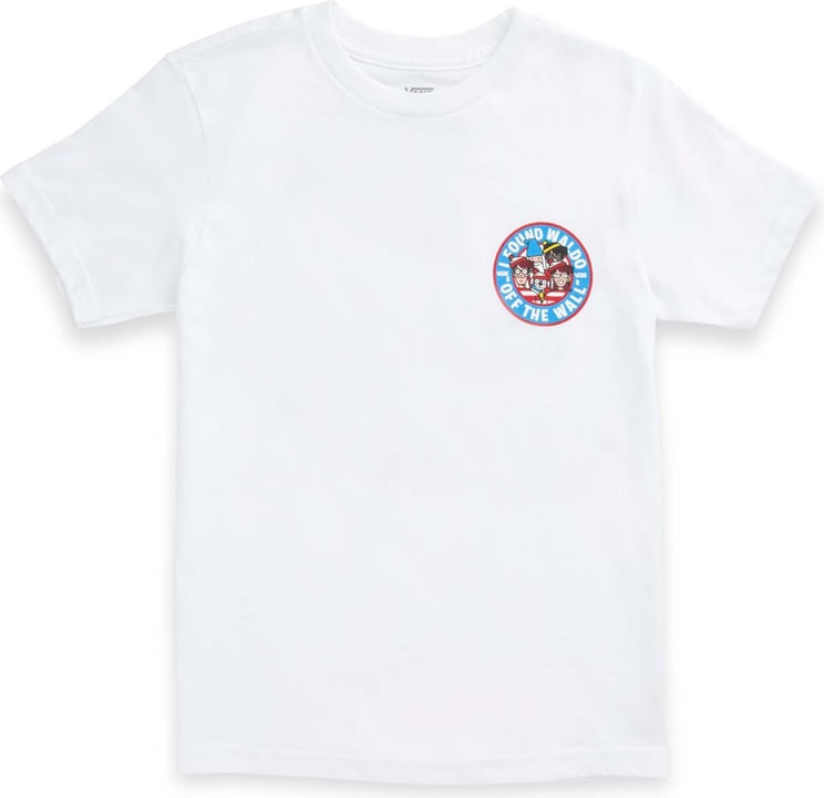 Vans T-shirt Kid By X Whre's Wa Vn0a544h3sj Wit