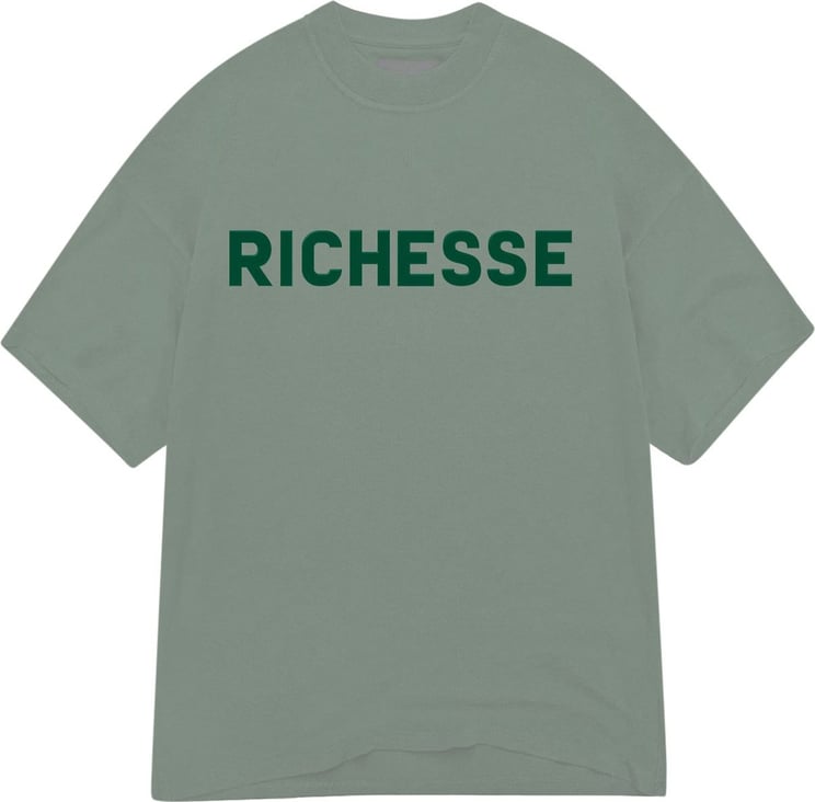 Richesse Base Groen T-Shirt Groen