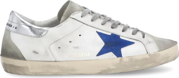 Golden Goose Sneakers White/electric Blue/ice/silver Blauw