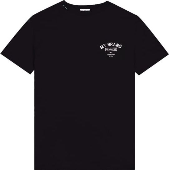 My Brand Mybrand Varsity T-Shirt Zwart
