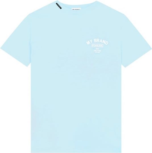 My Brand Mybrand Varsity T-Shirt Blauw