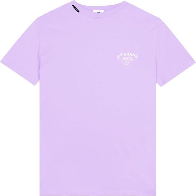 My Brand Mybrand Varsity T-Shirt Roze