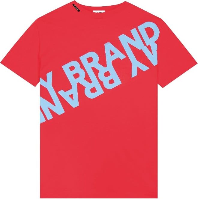 My Brand Mb Double Branding T-Shirt Rood