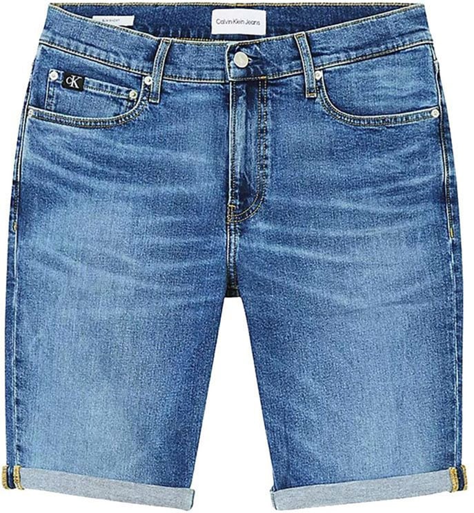 Calvin Klein Cargo Shorts Man Slim Short J30j320520.1a4 Blauw